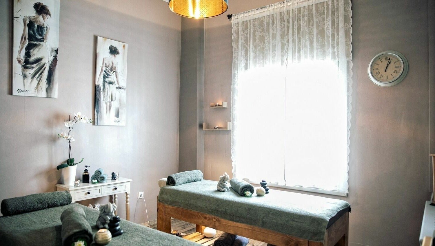 Αίθουσα massage στο The Massage Suite Θεσσαλονίκης