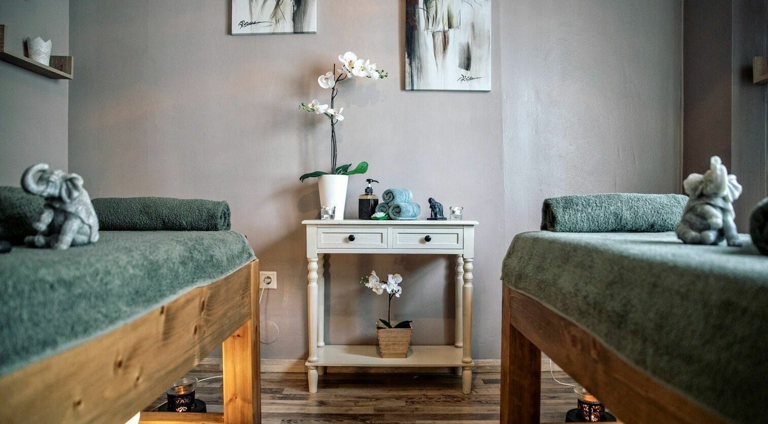 Η διπλή αίθουσα massage του The Massage Suite